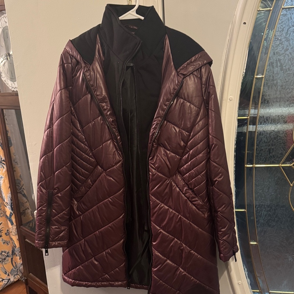Maralyn & Me Black Quilted Jacket